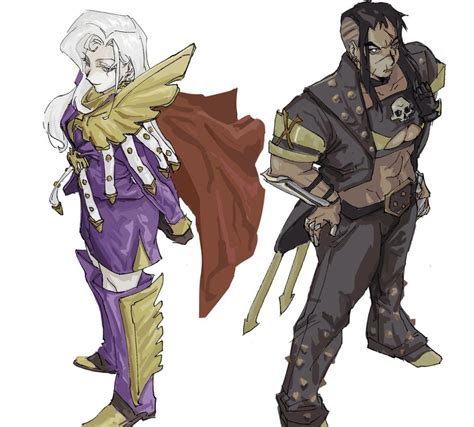 Fem Ferrus And Fulgrim By Shampootofu R Imaginarywarhammer