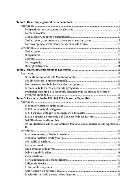 Uned Apuntes Introducción a la Macroeconomía Evolución reciente de