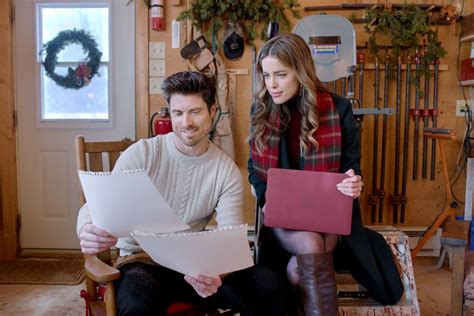 Ashley Newbrough & Marcus Rosner Are Flipping For Christmas On Hallmark