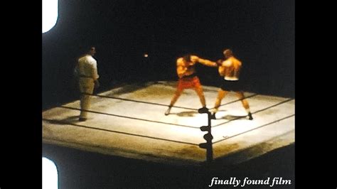 Vintage Golden Gloves Boxing Found Footage Home Movie Clip S