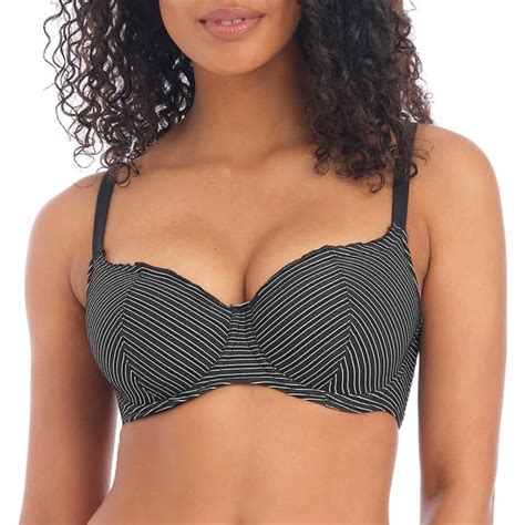 Midnight Ocean Calling Underwire Sweetheart Bikini Top Brandalley