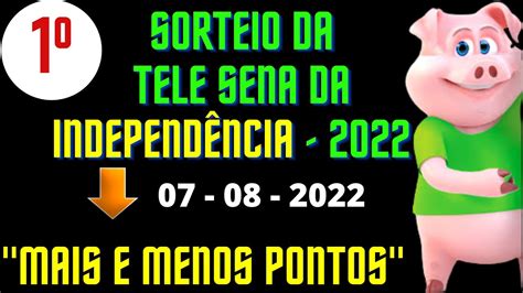 Tele Sena De Independ Ncia Sorteio Resultado Mais Pontos E