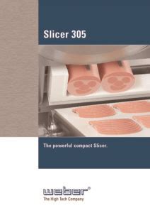 Weber Slicer 305 M M Equipment Corp