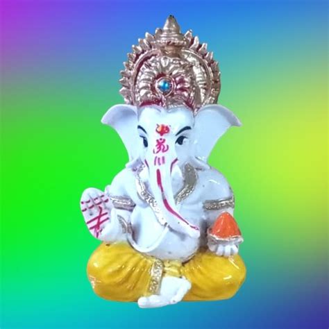 Fiber Sitting Ganesha Statue Temple At Rs In Anandapur Id