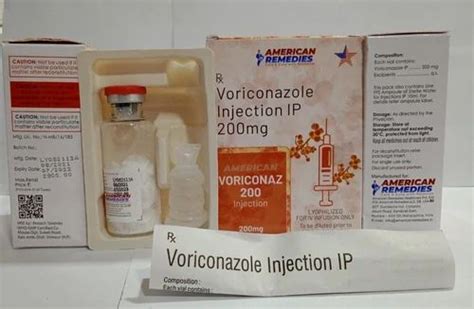 Voriconazole Injection Ip Mg Vial Treatment Fungal Infection