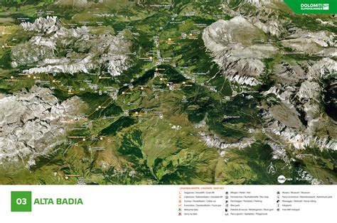 Mappa Alta Badia Dovemontagna