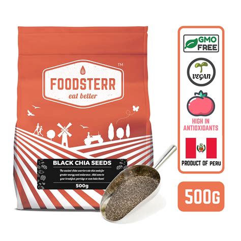 Foodsterr Peruvian Black Chia Seeds Ntuc Fairprice