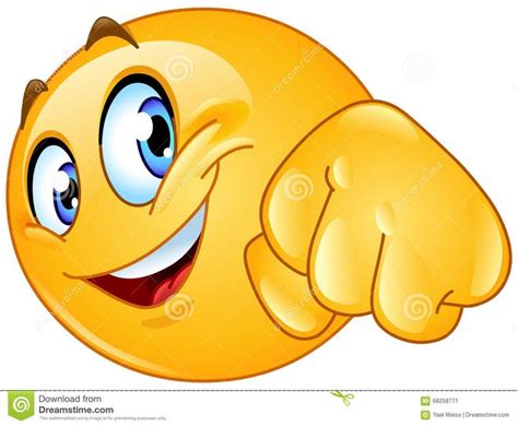 Fist Bump Emoticon Stock Vector Illustration Of Hand 68258771