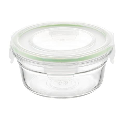 Glasslock Round Food Containers with Lids | The Container Store