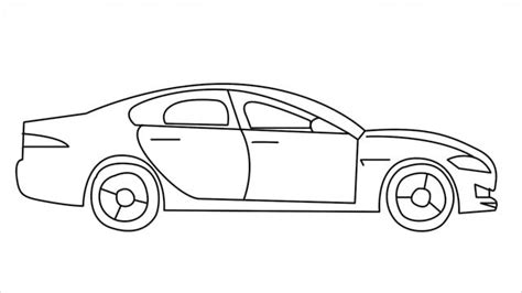 How to Draw a Car Step by Step - Easy Drawings