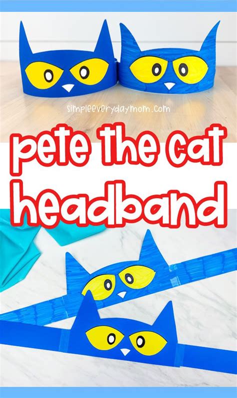 Pete The Cat Headband Template Printable