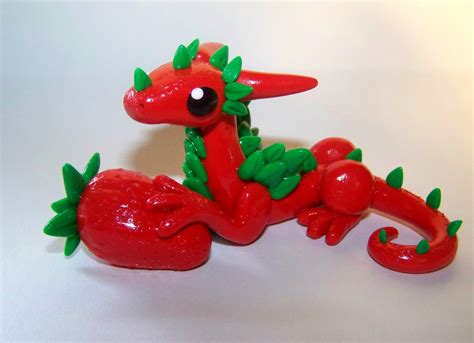 Strawberry Dragon By Bytoothandclaw On Deviantart