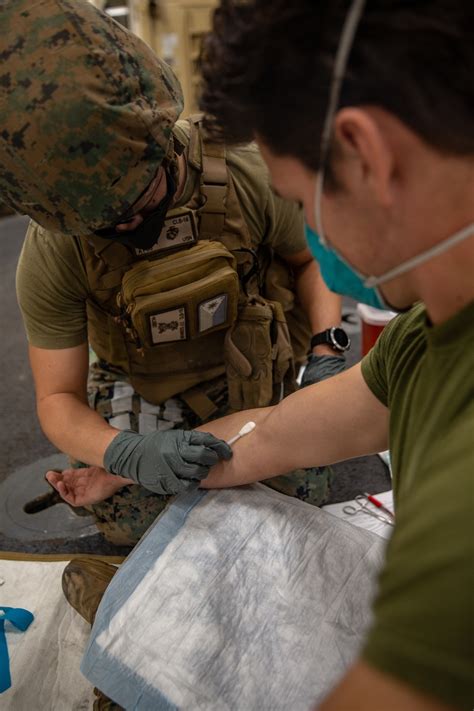 DVIDS Images 15th MEU Marines Sailors Conduct Valkyrie Emergency