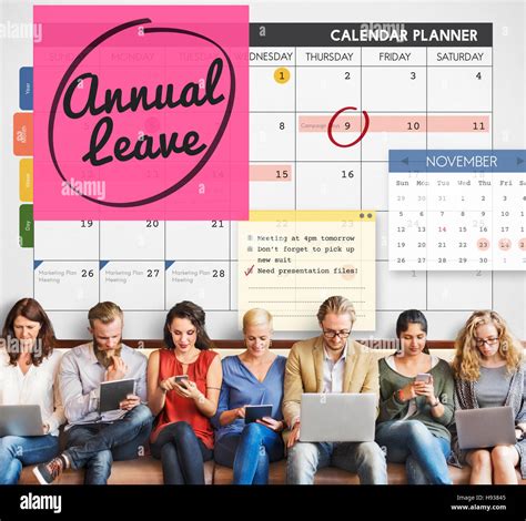 Annual leave calendar hi-res stock photography and images - Alamy