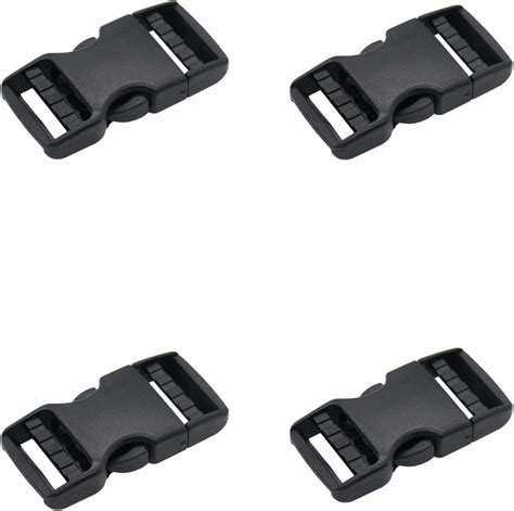 The Bead Shop Plastic Side Release Buckle Clip For Luggage Rucksack