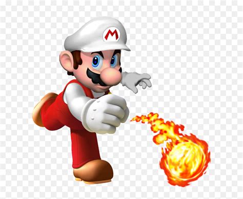 Super Mario Fire Power Hd Png Download Vhv