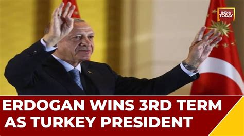 Erdogan Wins 3rd Term As Turkey President Celebrations Outside