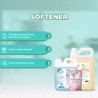 Jual PROKLEEN Softener Pelembut Dan Pewangi Pakaian 1000mL Shopee