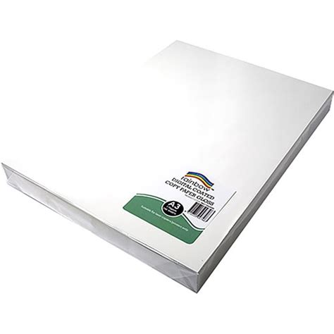 Paper Rainbow Premium Digital Copy Paper Gloss A3 170gsm White Pack