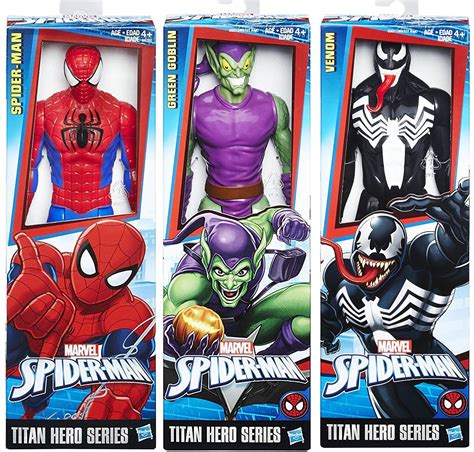 Buy Venom Black Suit Vs Spider Man Pack Titan Hero Series Spider