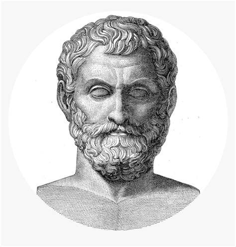 Aristotle Drawing Portrait - Tales De Mileto Png, Transparent Png - kindpng