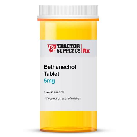 Bethanechol Tablet For Dogs 5 Mg 10 Mg 25 Mg At Tractor Supply Co