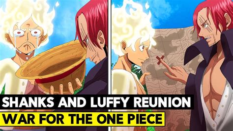 One Piece Luffy And Shanks Meet Again