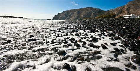 Basil's Photo Blog: Black beach - Santorini