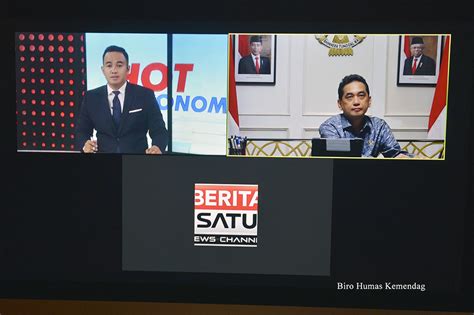 Mendag Menjadi Narasumber Pada Program Hot Economy Berita Satu