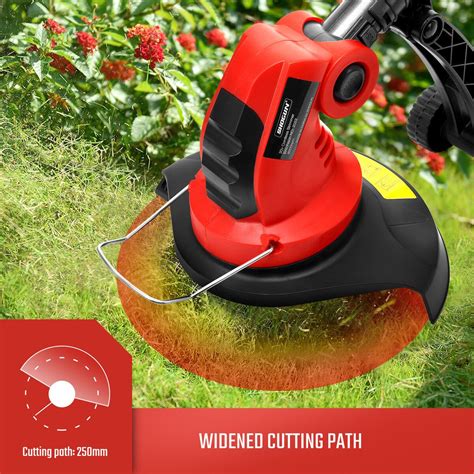 Cordless Grass Trimmer Whipper Snipper String Edger Lawn Cutter Turf Weed Garden Tool 20v