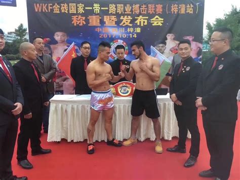 2017年wkf金砖国家一带一路职业搏击联赛 中国vs乌兹别克斯坦 Wkf世界自由搏击联合会