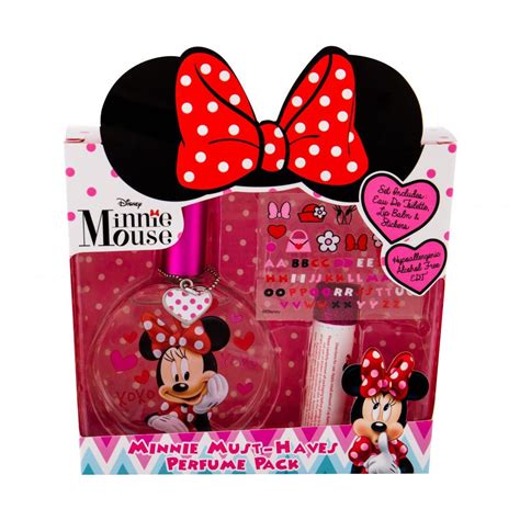 Disney Minnie Mouse Подаръчен комплект Edt 50 Ml балсам за устни 3 5