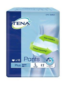 TENA Pants Plus L OTC Edition 100 135 cm majtki chłonne 10 sztuk