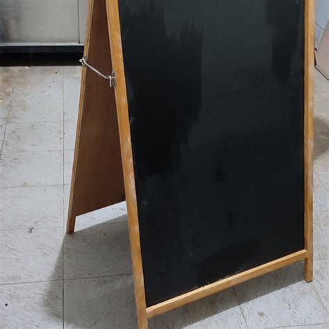 Jual Papan Tulis Kapur Blackboard Muka Standing Jakarta Timur