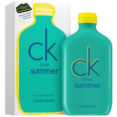 CK One Summer 2020 De Calvin Klein Edt 100 Ml Unisex JoyPerfumes Cl