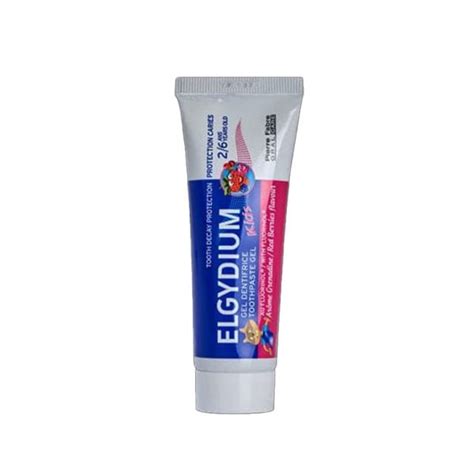 ELGYDIUM Dentifrice Junior Arôme Grenadine 50ML ParaPasCher