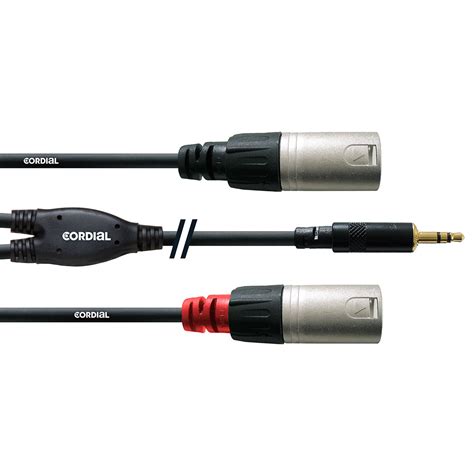 Cordial Jack Til Xlr Kabel Stereo M Mm Hann Xxlr Hann