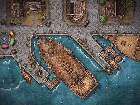 Docks Inkarnate Create Fantasy Maps Online