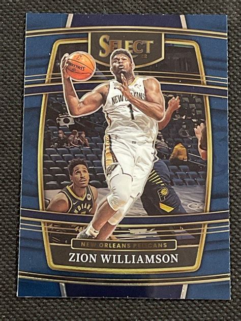 Zion Williamson 2021 22 Select Hobbies Toys Toys Games On Carousell