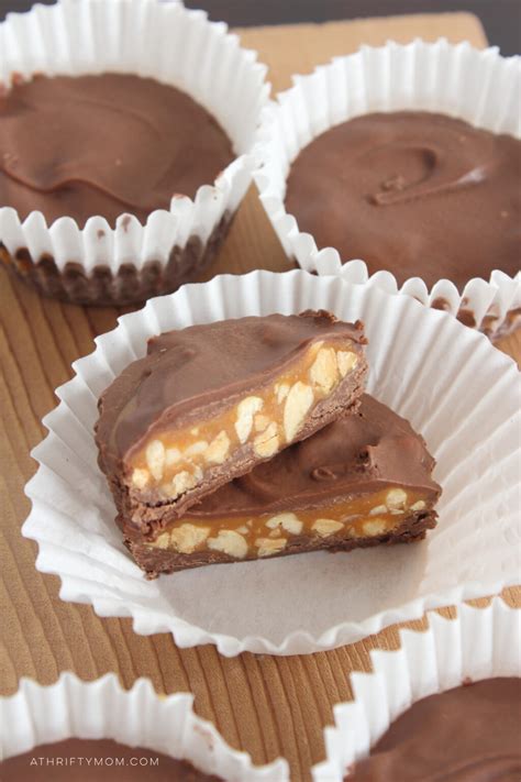 Homemade Snickers - A Thrifty Mom