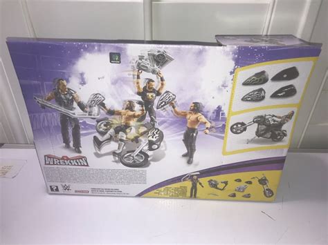 Wwe Wrekkin Slamcycle With The Undertaker Wrestling Figure Motorcycle