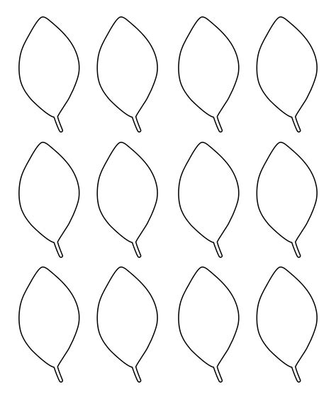 Free Leaf Pattern Templates To Print