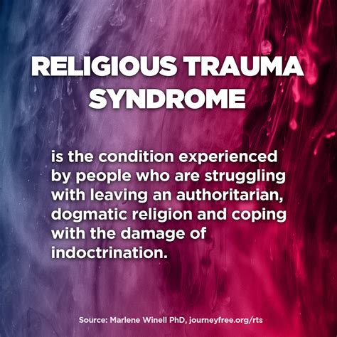 Religious Trauma Syndrome Resource On Behance