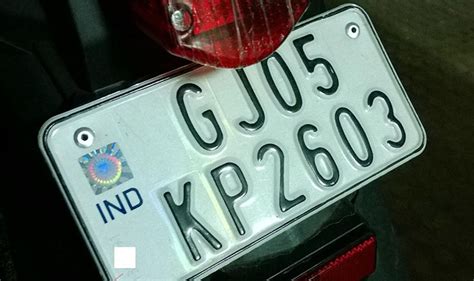 What Is High Security Number Plate Hsrp Haryana Pelajaran