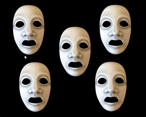 Masks Commedia Neutral Lecoq Style Character Masks Greek