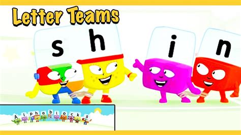 Alphablocks Word Magic Ch I N And Sh I N Yellow Level Step 8 Youtube