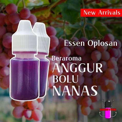 Jual Essen Oplosan Varian Ml Aroma Anggur Bolu Nanas Sudah Diuji