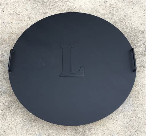 Fire Pit Lid 36 Outer Diameter 10 Letter And 2 Etsy