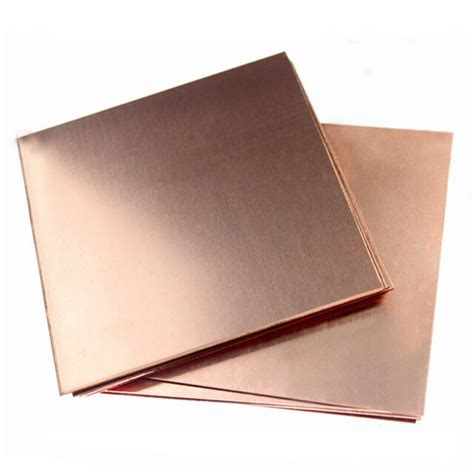 Copper Metal Thin Sheet Foil Plate Shim Thick Mm Mm Mm Mm