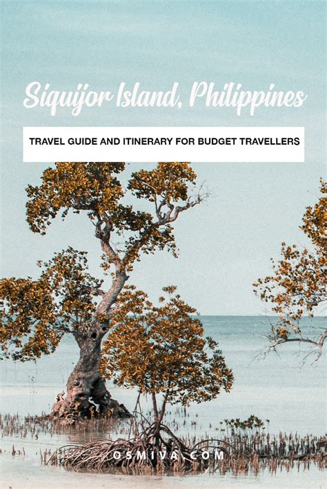 Siquijor Island Travel Guide And Itinerary For Budget Travelers Osmiva